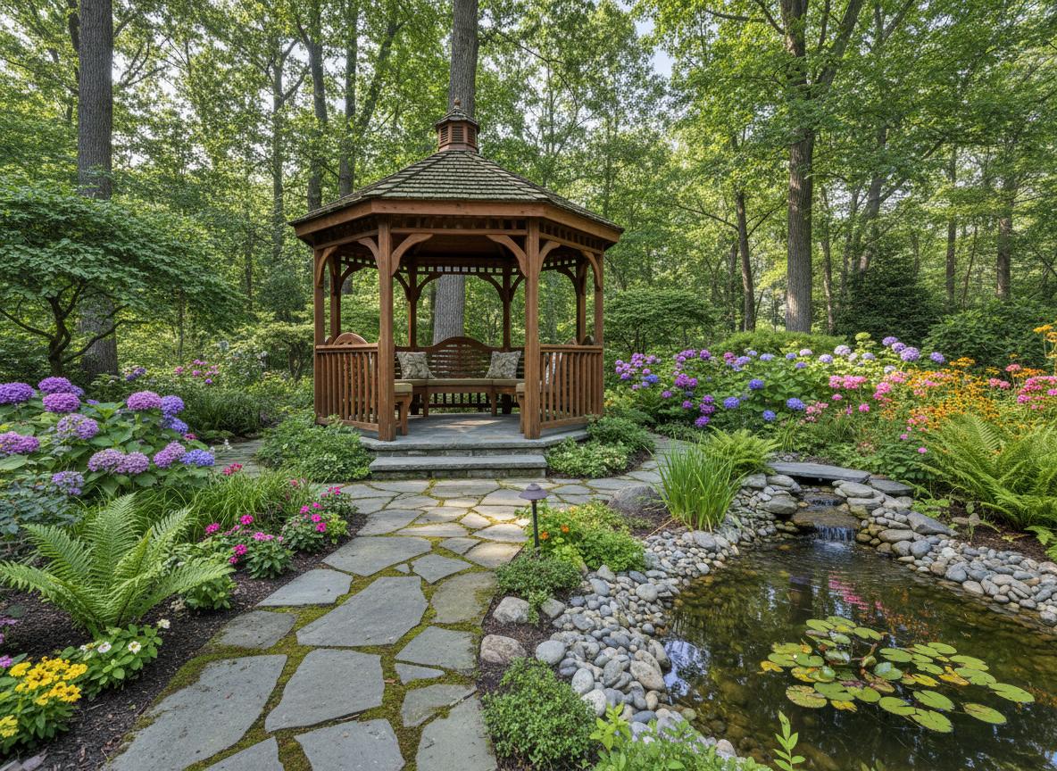Canopies Gazebos Outdoor Benches